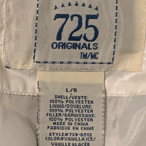 Beautiful cream lightweight snow ski jacket. Ladies large. NWOT - Picture 5 of 6